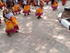 Primary Two during thanksgiving mass